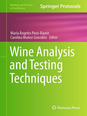 cover image of Wine Analysis and Testing Techniques